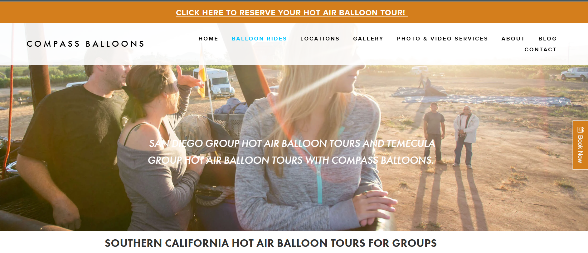 Compass Hot Air Balloons
