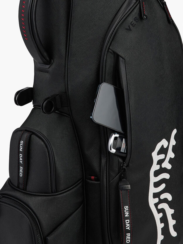 Sun Day Red x Vessel Player V 6 Way Crosshatch Bag